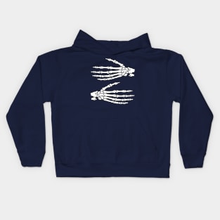 Skeleton Hands Halloween Kids Hoodie